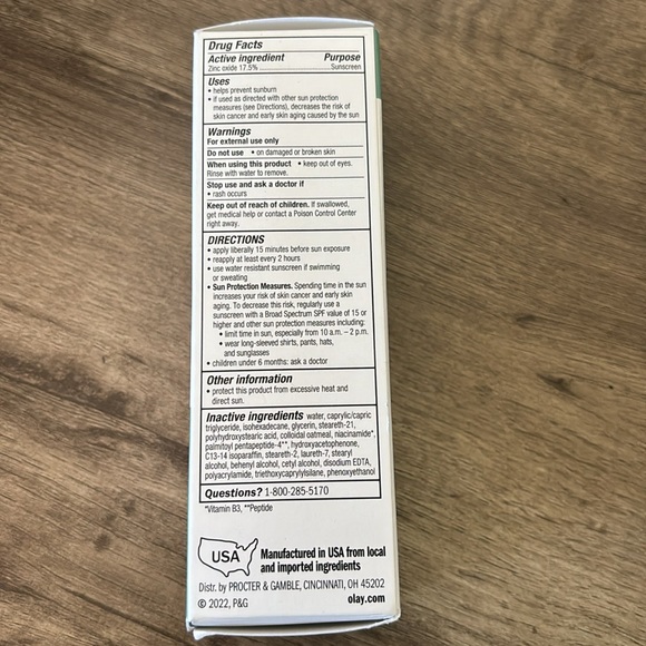 NWT Olay sensitive mineral sunscreen - Picture 2 of 4